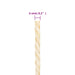 Frânghie, 500 m, sisal 100%, 4 mm - WALTI WALTI