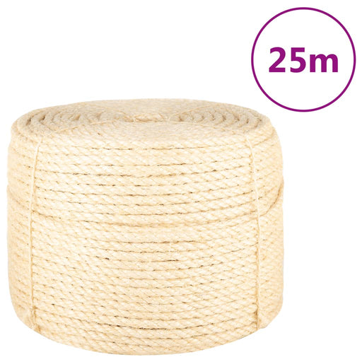 Frânghie, 25 m, sisal 100%, 10 mm - WALTI WALTI