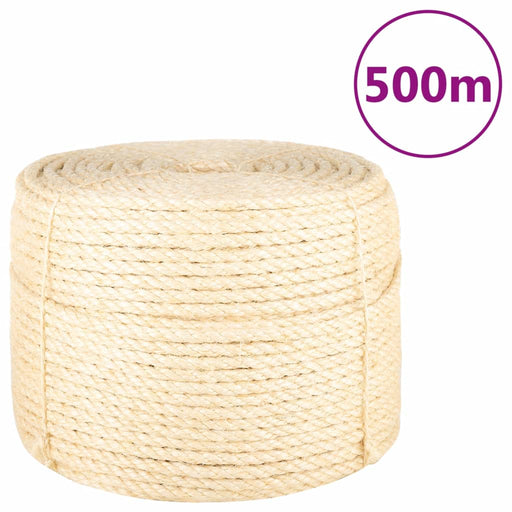 Frânghie, 500 m, sisal 100%, 10 mm - WALTI WALTI