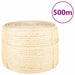 Frânghie, 500 m, sisal 100%, 10 mm - WALTI WALTI