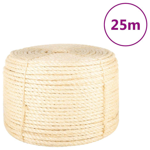 Frânghie, 25 m, sisal 100%, 12 mm - WALTI WALTI