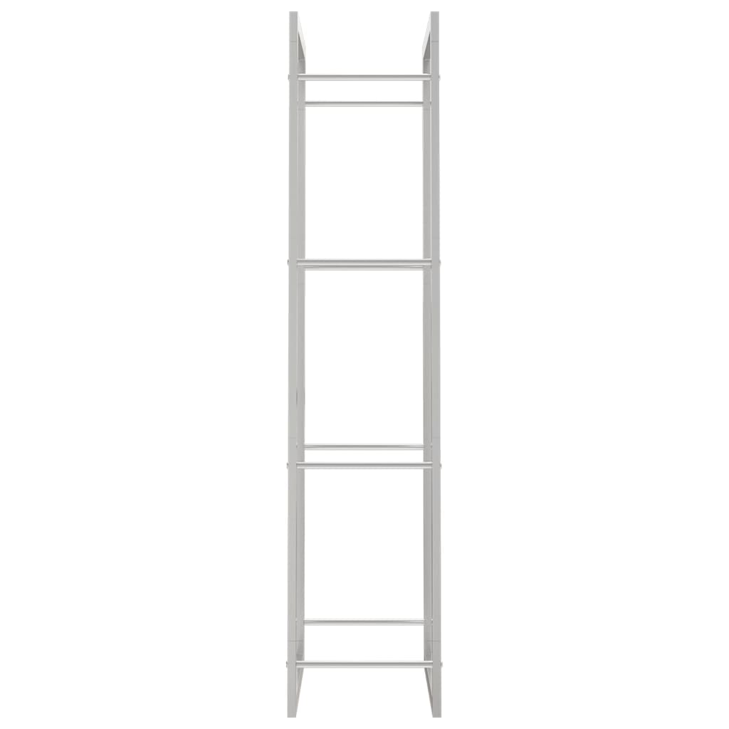 Suport pentru lemne de foc, 50x28x132 cm, oțel inoxidabil - WALTI
