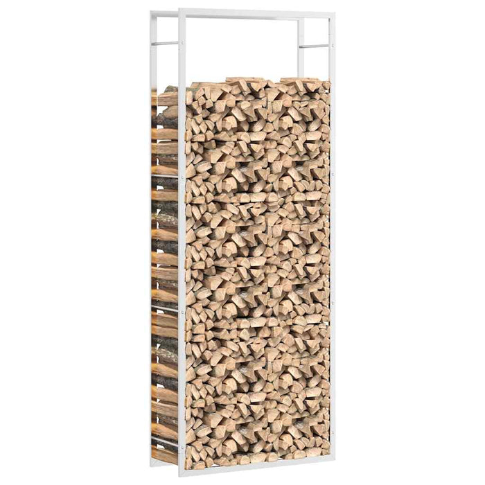Suport pentru lemne de foc, 80x28x222 cm, oțel inoxidabil WALTI