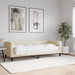 Pat de zi cu saltea, crem, 80x200 cm, textil - WALTI WALTI
