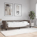 Pat de zi cu saltea, gri taupe, 90x200 cm, textil - WALTI WALTI