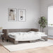 Pat de zi cu extensie, gri taupe, 80x200 cm, textil - WALTI WALTI
