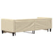 Pat de zi cu extensie, crem, 80x200 cm, textil - WALTI WALTI