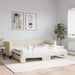 Pat de zi cu extensie, crem, 80x200 cm, textil - WALTI WALTI
