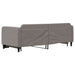 Pat de zi cu extensie, gri taupe, 80x200 cm, textil - WALTI WALTI