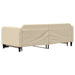 Pat de zi cu extensie, crem, 90x200 cm, textil - WALTI WALTI