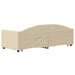 Pat de zi cu extensie și sertare, crem, 80x200 cm, textil - WALTI WALTI