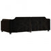 Pat de zi cu extensie, negru, 90x190 cm, textil - WALTI WALTI