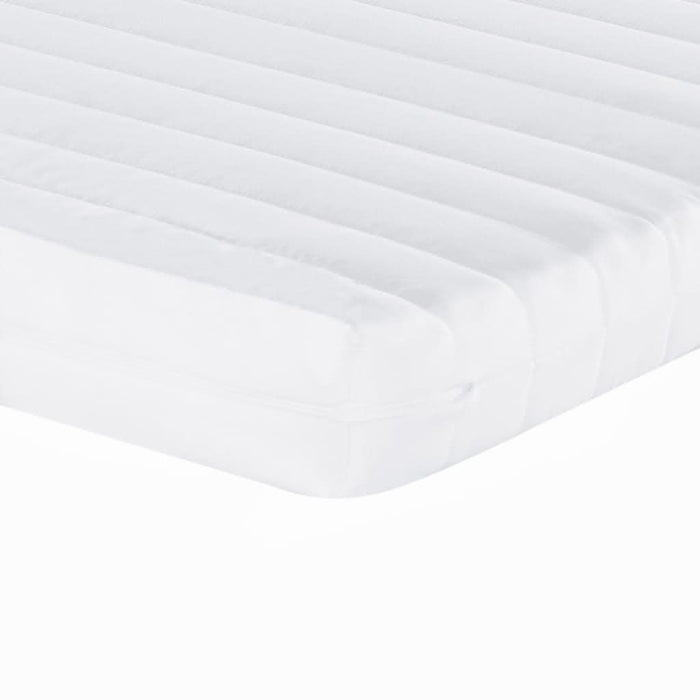 Pat de zi cu extensie și saltele, gri închis, 100x200 cm textil - WALTI WALTI