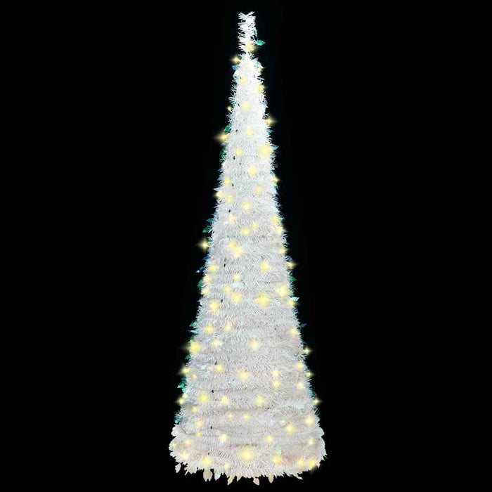Brad de Crăciun artificial pop-up 50 LED-uri alb 120 cm - WALTI WALTI