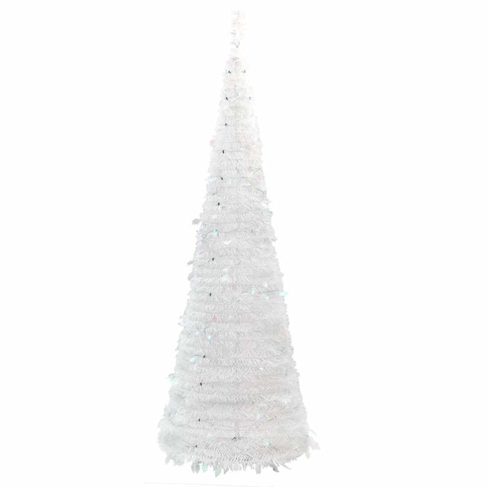 Brad de Crăciun artificial pop-up 50 LED-uri alb 120 cm - WALTI WALTI