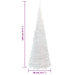 Brad de Crăciun artificial pop-up 50 LED-uri alb 120 cm - WALTI WALTI