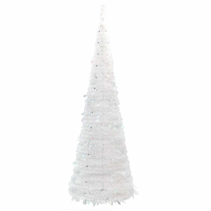 Brad de Crăciun artificial pop-up 100 LED-uri alb 150 cm - WALTI WALTI
