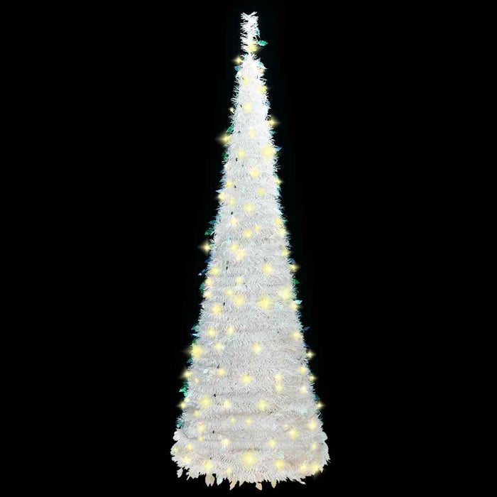 Brad de Crăciun artificial pop-up 200 LED-uri Alb 210 cm - WALTI WALTI