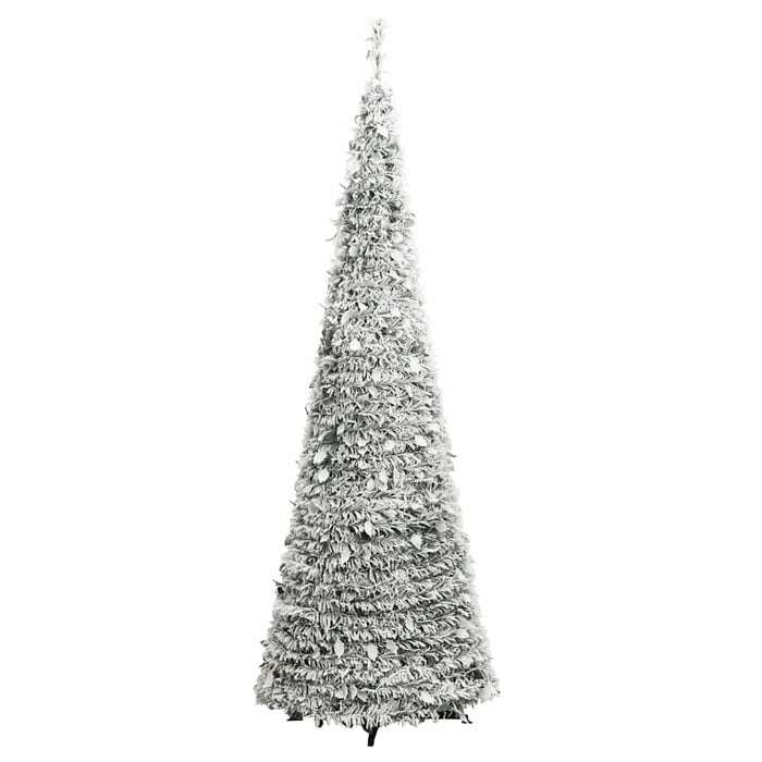 Brad de Crăciun artificial pop-up cu zăpadă, 50 LED-uri, 120 cm - WALTI WALTI