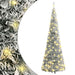 Brad de Crăciun artificial pop-up cu zăpadă, 100 LED-uri 150 cm - WALTI WALTI