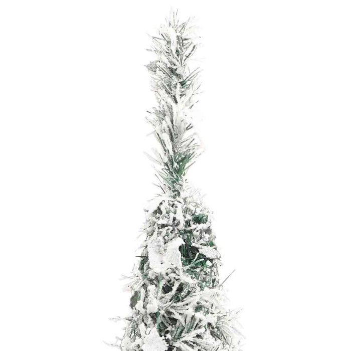 Brad de Crăciun artificial pop-up cu zăpadă, 100 LED-uri 150 cm - WALTI WALTI