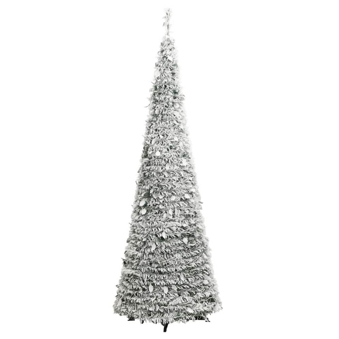 Brad de Crăciun artificial pop-up cu zăpadă, 150 LED-uri 180 cm - WALTI WALTI