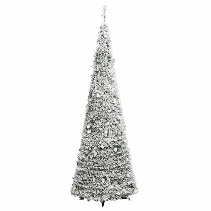 Brad de Crăciun artificial pop-up cu zăpadă, 200 LED-uri 210 cm - WALTI WALTI
