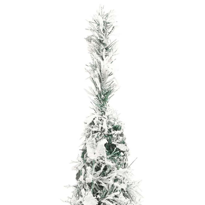 Brad de Crăciun artificial pop-up cu zăpadă, 200 LED-uri 210 cm - WALTI WALTI