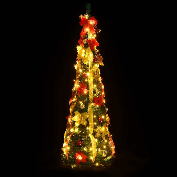 Brad de Crăciun artificial pop-up 150 LED-uri verde 180 cm - WALTI WALTI