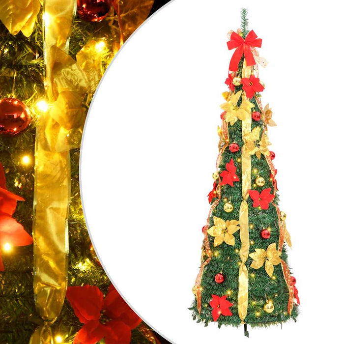 Brad de Crăciun artificial pop-up 200 LED-uri verde 210 cm - WALTI WALTI