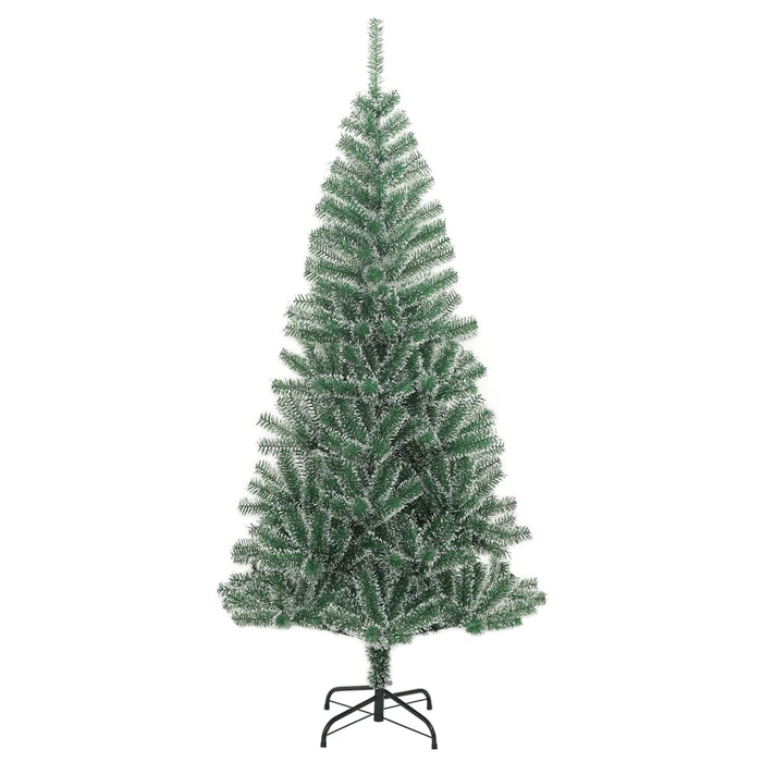 Brad de Crăciun artificial cu zăpadă pufoasă, verde, 210 cm - WALTI WALTI
