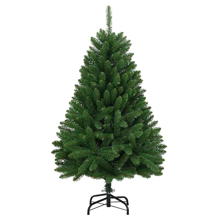 Brad de Crăciun artificial cu suport și balamale, verde, 120 cm - WALTI WALTI