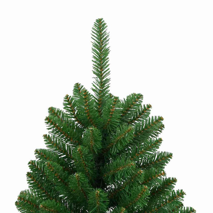 Brad de Crăciun artificial cu suport și balamale, verde, 120 cm - WALTI WALTI