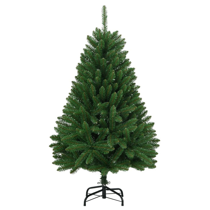Brad de Crăciun artificial cu balamale cu suport, verde, 150 cm - WALTI WALTI
