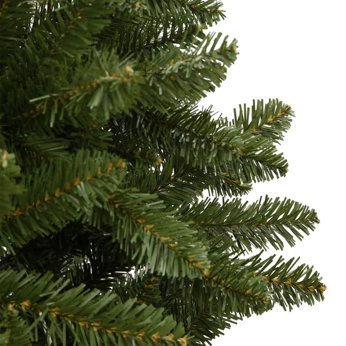 Brad de Crăciun artificial cu suport și balamale, verde, 240 cm - WALTI WALTI