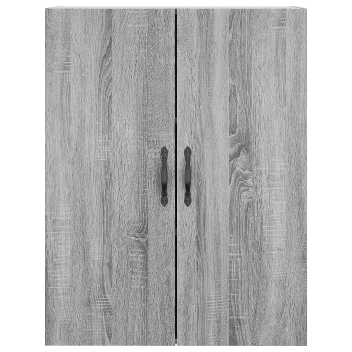 Dulap înalt, gri sonoma, 69,5x34x180 cm, lemn compozit WALTI