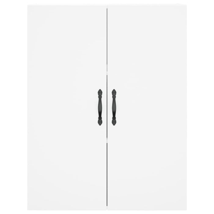 Dulap înalt, alb, 69,5x34x180 cm, lemn compozit WALTI