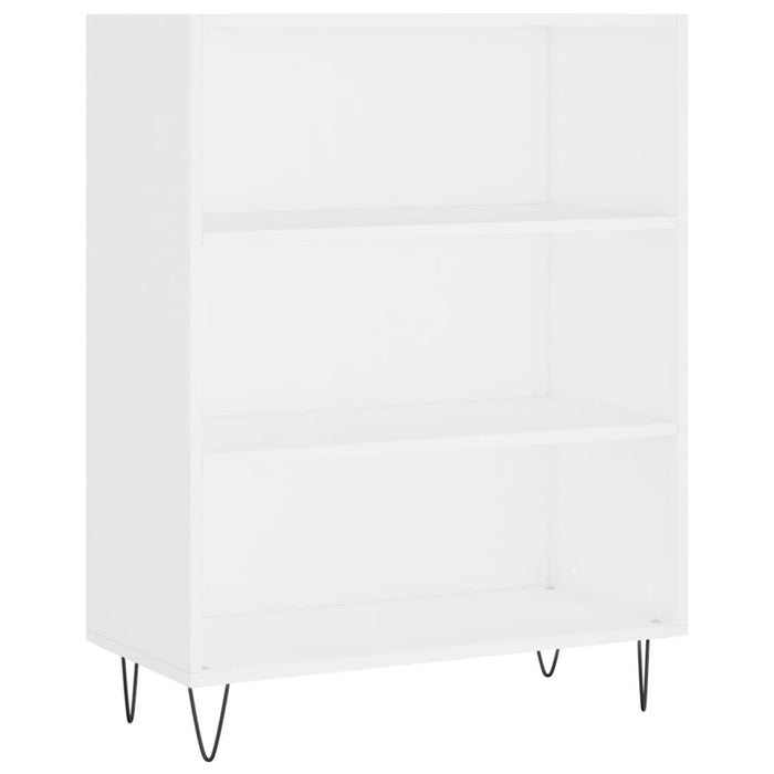 Dulap înalt, alb, 69,5x34x180 cm, lemn compozit WALTI