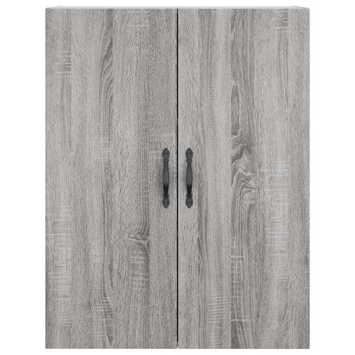 Dulap înalt, gri sonoma, 69,5x34x180 cm, lemn compozit WALTI