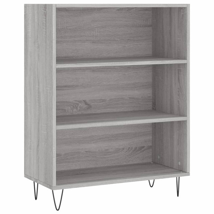 Dulap înalt, gri sonoma, 69,5x34x180 cm, lemn compozit WALTI