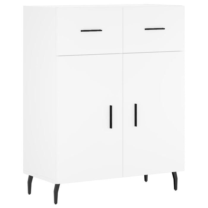 Dulap înalt, alb, 69,5x34x180 cm, lemn compozit WALTI