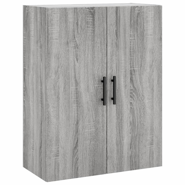 Dulap înalt, gri sonoma, 69,5x34x180 cm, lemn compozit WALTI
