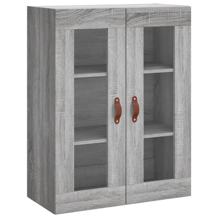 Dulap înalt, gri sonoma, 69,5x34x180 cm, lemn compozit - WALTI WALTI