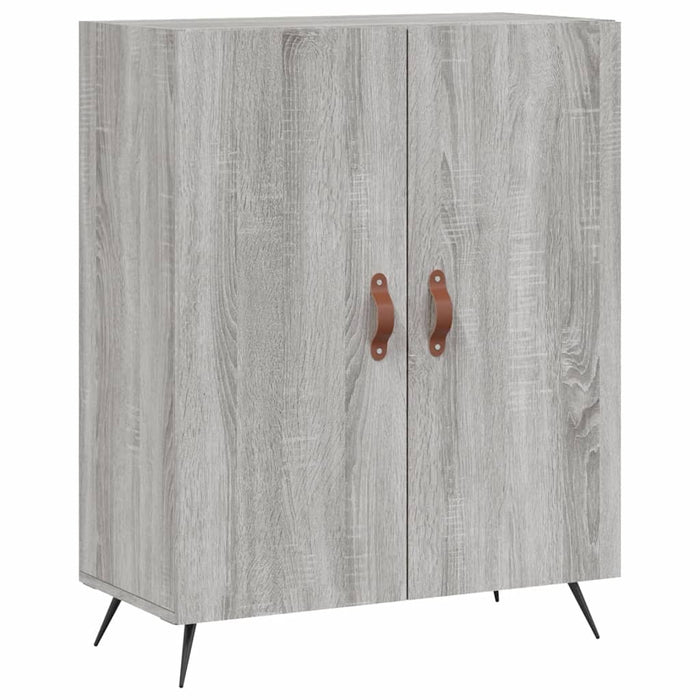 Dulap înalt, gri sonoma, 69,5x34x180 cm, lemn compozit - WALTI WALTI