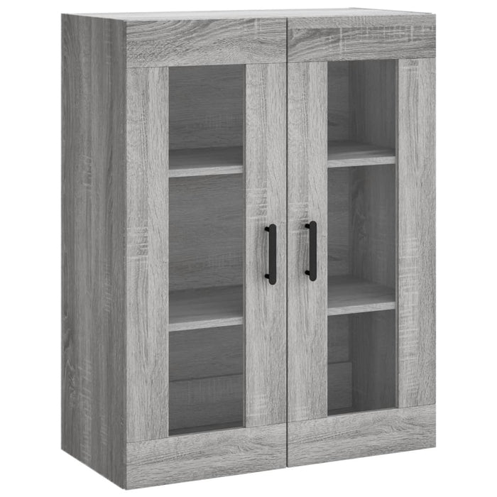 Dulap înalt, gri sonoma, 69,5x34x180 cm, lemn compozit - WALTI WALTI