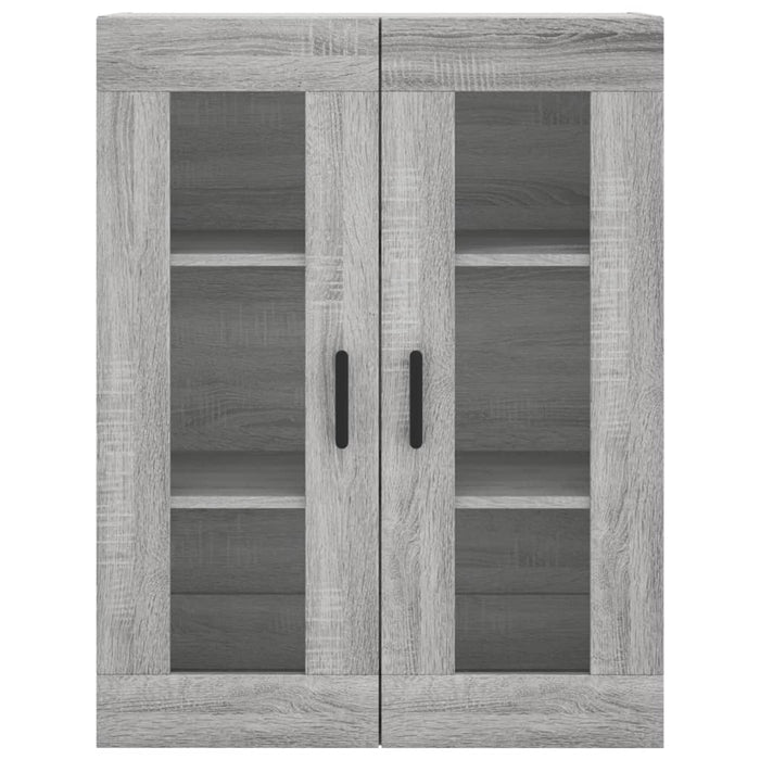 Dulap înalt, gri sonoma, 69,5x34x180 cm, lemn compozit - WALTI WALTI
