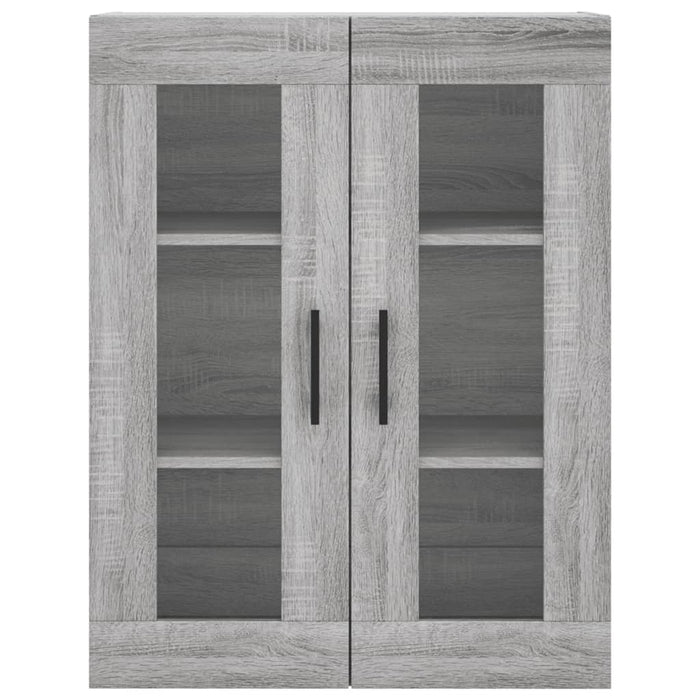 Dulap înalt, gri sonoma, 69,5x34x180 cm, lemn compozit - WALTI WALTI