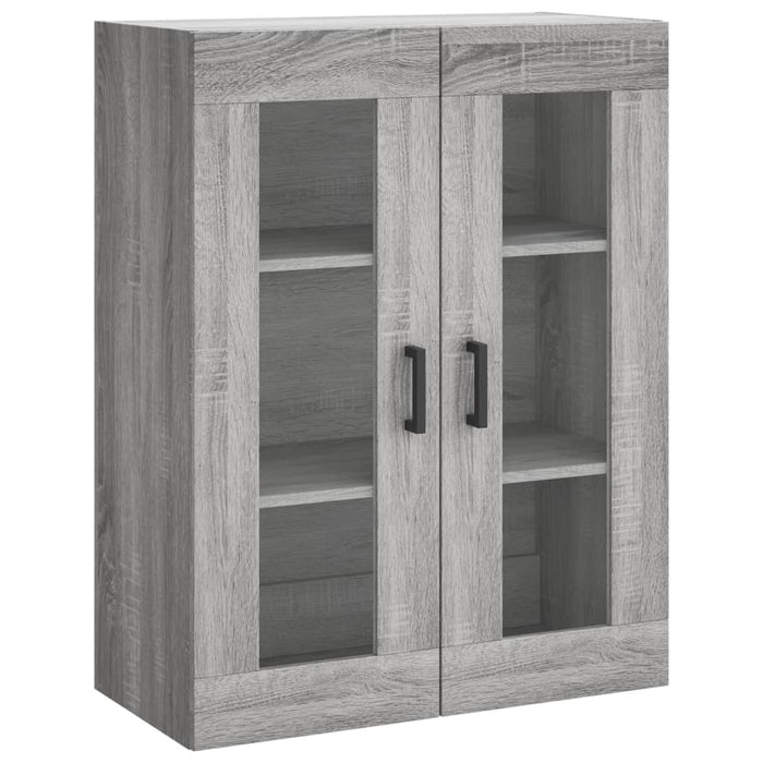 Dulap înalt, gri sonoma, 69,5x34x180 cm, lemn compozit WALTI