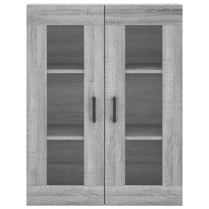 Dulap înalt, gri sonoma, 69,5x34x180 cm, lemn compozit - WALTI WALTI