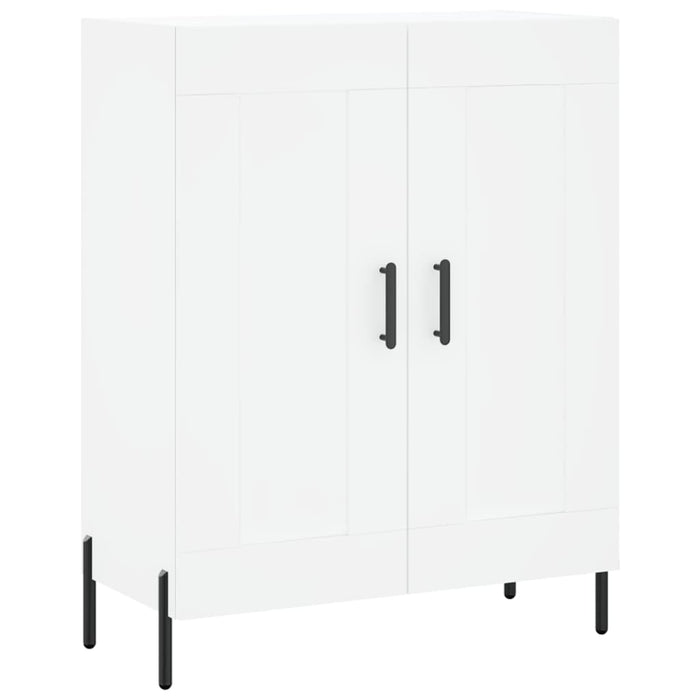 Dulap înalt, alb, 69,5x34x180 cm, lemn compozit - WALTI WALTI